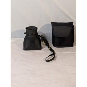 Hoodman H100 H100B 10x Magnifier Hood Loupe Binoculars Black